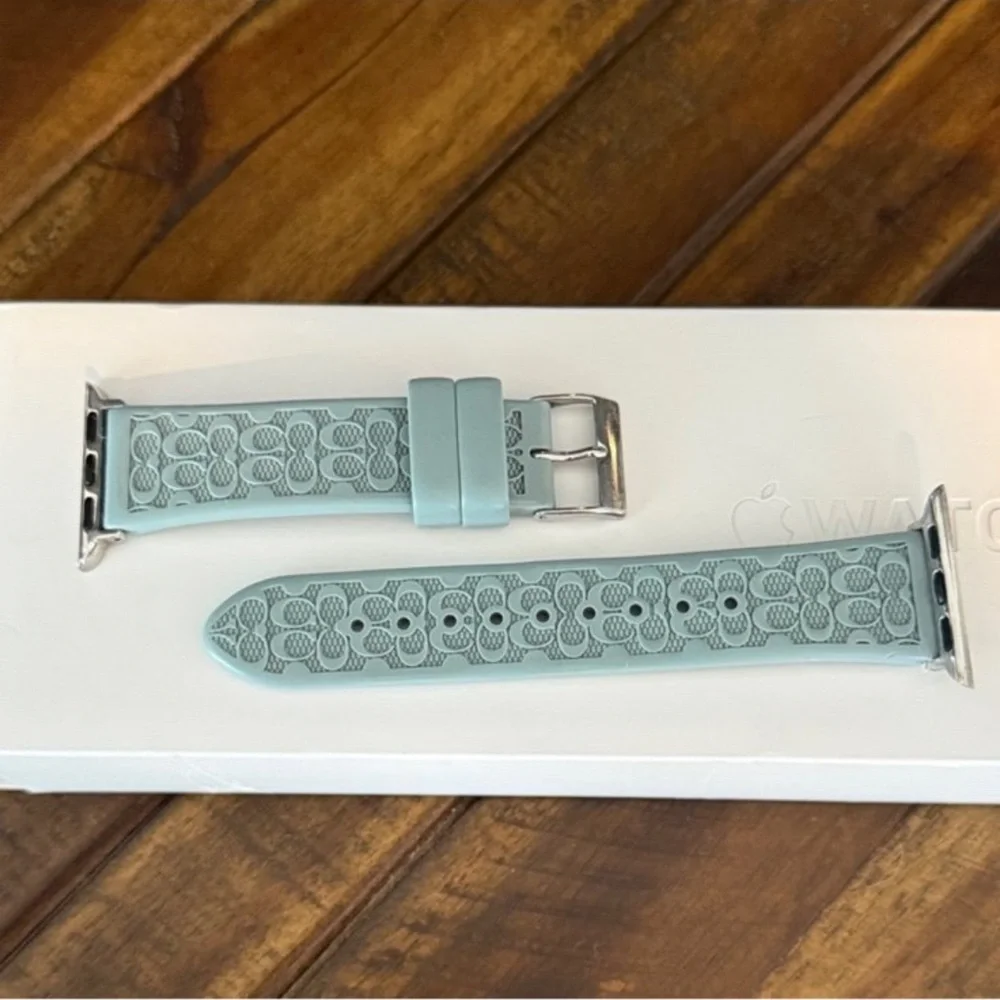 Coach Rubber Apple Watch Strap Band 38/40/41mm